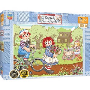 MasterPieces Inc Raggedy Ann & Andy Bike Ride 60 Piece Jigsaw Puzzle - 1 of 4