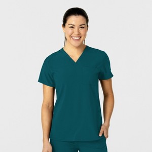 Wink W123 Women's Flex-n-Reach V-Neck Scrub Top - 1 of 4