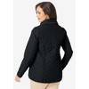 Jessica London Women's Plus Size Snap-Front Quilted Coat - image 4 of 4