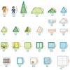 PICASSO-TILES Magnetic Tiles for Kids, 150PCS 3-in-1 Aquarium Safari and Metro Theme, Construction STEM Building Blocks Educational Toy - 3 of 4