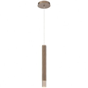 Eurofase Lighting Davenport 1 - Light Pendant in  Champagne - 1 of 2