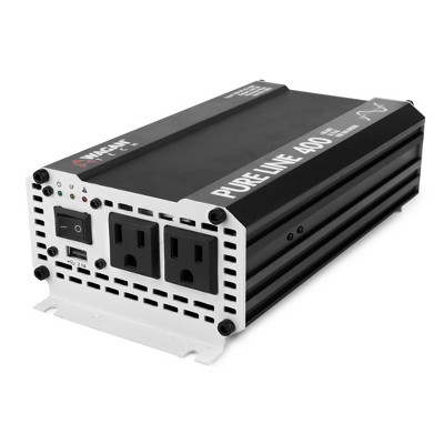 Wagan Pure Line 400W ETL Certified Power Inverter Black