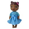 Doll Clothes Superstore Lace And Silk Dress Fits 12 Inch Baby Alive And Little Baby Dolls - 3 of 4