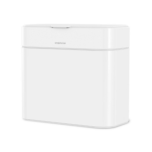 Simplehuman 4l Compost Caddy Bin With Magnetic Docking White Steel : Target