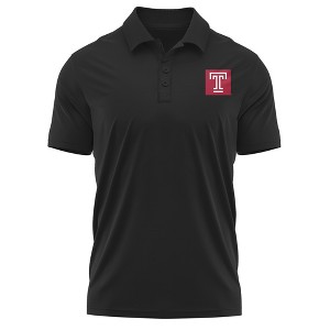 Men's Temple University Adult Polo Left Chest Logo - 1 of 4