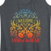 Women's - Coco - Welcome To The Land Of The Dead Graphic Racerback Tank - 2 of 4