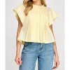 Women's Short Sleeve Kaftan Blouse - ELLISON - 3 of 4
