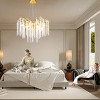 BAOURE 8 Light 23-in Crystal Tree Branches Chandeliers Gold Luxury  Pendant Light Fixture  for Dining Room Bedroom Living Room Entryway - 4 of 4