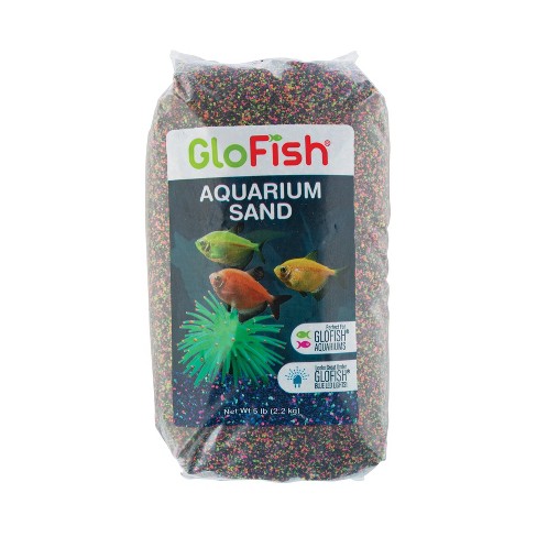 Glofish Black Sand For Aquarium Tanks - 5lbs : Target