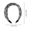 Unique Bargains Women's Fashion Pattern Wide Headbands 1 Pc - 3 of 4