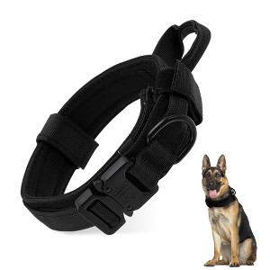 Unique Bargains Adjustable Heavy Duty Collar with Handle 1 Pc - 1 of 4