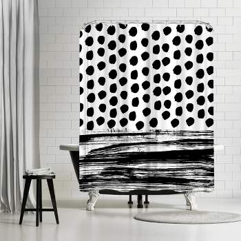 Americanflat 71" x 74" Shower Curtain, Zoe by Charlotte Winter