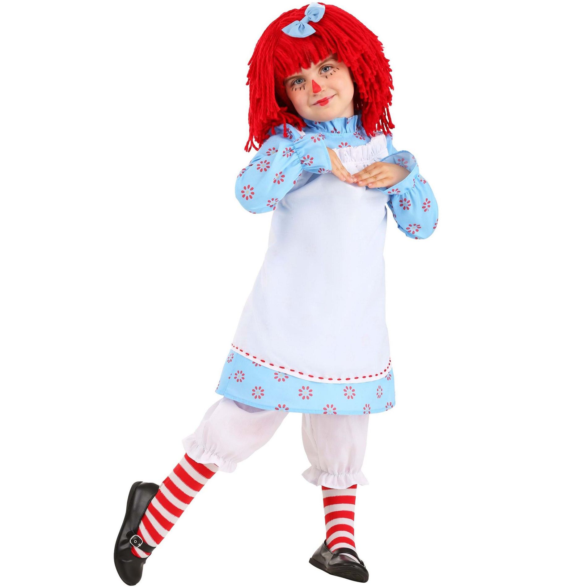 HalloweenCostumes.com Toddler Girls Exclusive Raggedy Ann Halloween Costume