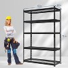 Acekool 5-Tier Metal Garage Shelving Unit, Adjustable Height Storage Rack, Heavy Duty Industrial Shelves with 2200 lbs Load Capacity - 3 of 4