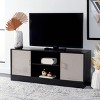 Estella 2 Door 1 Shelf Media Stnd - Safavieh - 2 of 4