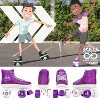 Crazy Skates Rolla Roller Skates For Boys And Girls - Sneaker-Style Kids Quad Skates - 3 of 4
