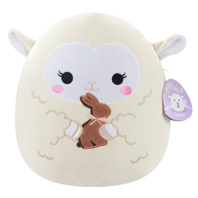 Squishmallows 12" Sophie Cream Lamb with Chocolate Bunny Medium Plush