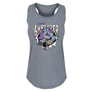 Women's - Teenage Mutant Ninja Turtles - Shredder Lights Graphic Racerback Tank - 1 of 4