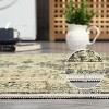 Rug - Non-Slip Stain-Resistant Indoor Carpet Foldable Ultra-Thin Vintage Floor Mat for Living Room, Bedroom Dining Room Nursery Office - 4 of 4
