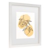 Trademark Fine Art - jay stanley  Boho Fruits 2 Matted Framed Art - 3 of 4