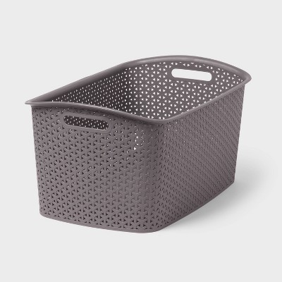 Y Weave Jumbo Decorative Storage Basket Gray Brightroom Target   GUEST 3b116528 Fd6e 48cf B4c5 6b8d86660011