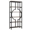 Resenkos Bookshelf, Bookcase Standing Shelf Unts,6-Tier Bookshelf, 70.9" Industrial Bookcase Display Shelf,Walnut & Black Brown - 4 of 4