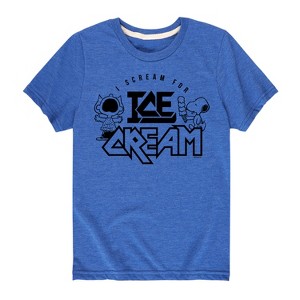 Boys' - Peanuts - I Scream For Ice Cream Short Sleeve Graphic T-Shirt - 1 of 4
