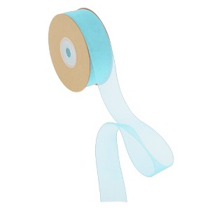 Unique Bargains Nylon Gift Ribbon for Wide Wedding Christmas Decorative 90"x0.98" - 1 of 4