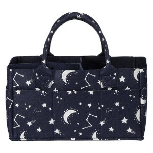 Sammy & Lou Printed Felt Storage Caddy - Stars - 1 of 4