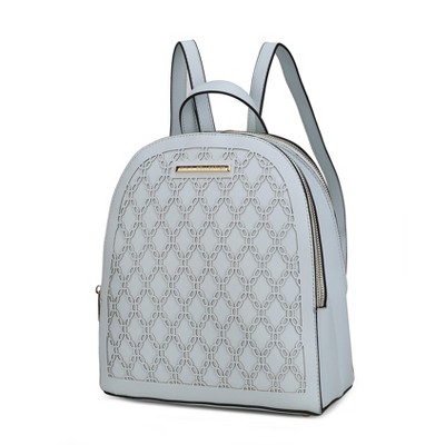 MKF Collection Sloane Vegan Leather Multi compartment Backpack by Mia K