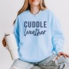 Simply Sage Market Women's Lightweight Garment Dyed Graphic Sweatshirt Cuddle Weather - 2 of 4