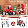 6ft Pre-Lit Christmas Decoration, Durable and Reusable Holiday Ornament with Warm Lights, Easy to Install for Indoor & Outdoor Use - 2 of 4