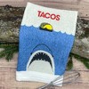 Tacos Shark Funny Deep Sea Attack Tea Towel - Crazy Dog Tea Towel Tacos Shark - 2 of 4