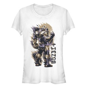 Juniors Womens Marvel Avengers: Endgame Thanos Dust Storm T-Shirt - 1 of 3
