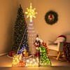 Tangkula 6 ft Nativity Scene Set Pre-Lit Christmas Scene w/ 240 LED Lights & 6 lightening Modes - 3 of 4