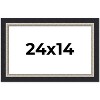 PosterPalooza | Embellished Black Picture Frame - UV Acrylic, Backing Board, Hanging Hardware Included - 2 of 4
