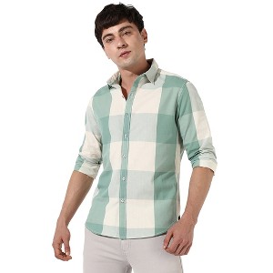 Campus Sutra Men Men's Cotton Buffalo Check Shirt - 1 of 3