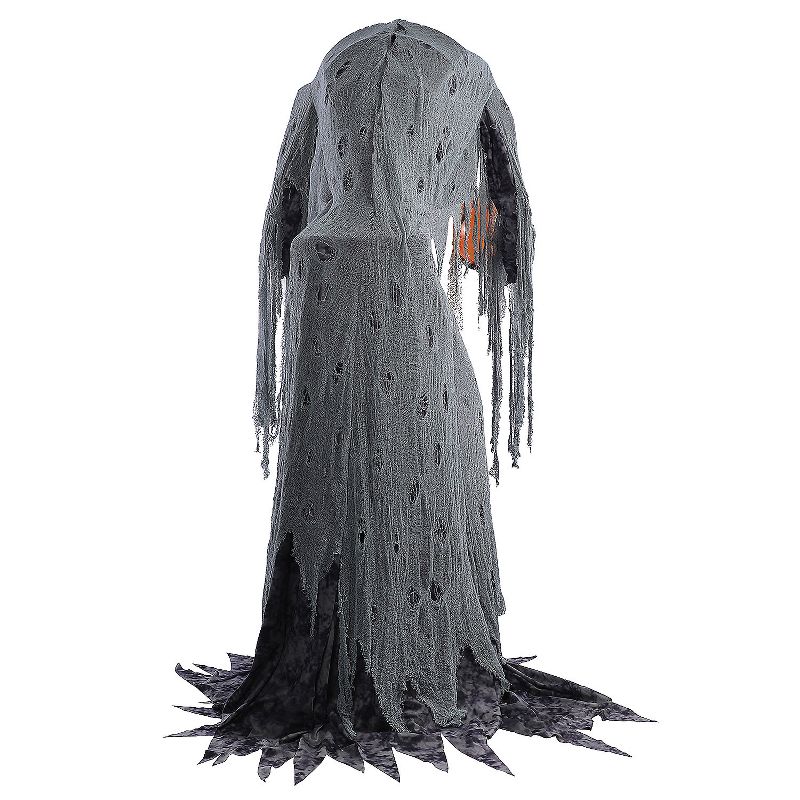 Halloween Express  Jack Stalker Animated Halloween Decoration - Size 7 ft - Gray, 2 of 5