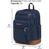 Cool Backpack, with 15-inch Laptop Sleeve - Large Computer Bag Rucksack with 2 Compartments, Ergonomic Straps, Black - 2 of 4