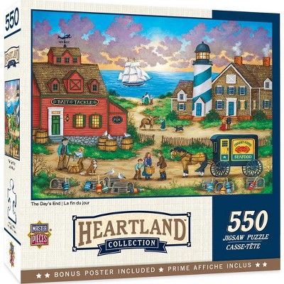 MasterPieces Inc The Days End 550 Piece Jigsaw Puzzle