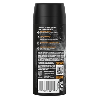 Axe Fine Black Vanilla Fragrance Collection - 4oz_1