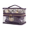 MKF Collection Emma Handbag Cosmetic Clear Case set by Mia K- 4 pieces - 2 of 4