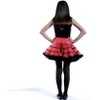 BellaSous Tutu Skirt Teen Petticoat for Tutu Costume | One Size Black White Tutus for Women - 3 of 3