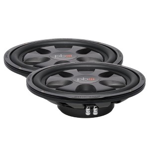 PowerBass 2 S-10T Shallow Mount 10" 4-Ohm Subwoofer - 1 of 4