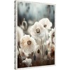 Amanti Art White Poppy Field No 1 by Treechild  Framed Canvas Wall Art - image 3 of 4