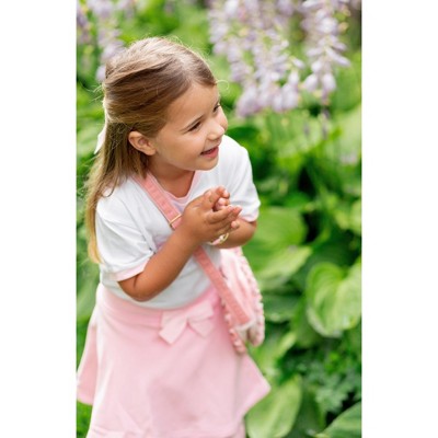 Bits & Bows Kids Girls' Dance Crewneck T-Shirt, White 5/6 — фото 5