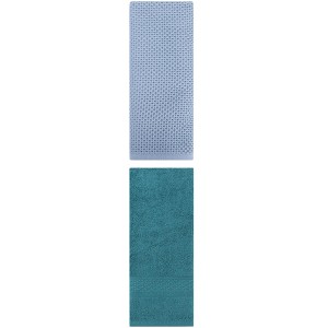 REGALWOVEN Solid Absorbent Soft Cotton Hand Towels for Bathroom Hotel and Spa 13" x 30" 2 Pcs - 1 of 4