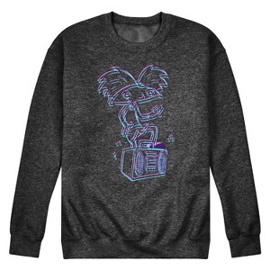 Men's - Hey Arnold! - 3D Arnold Graphic Fleece Sweatshirt - 1 of 4