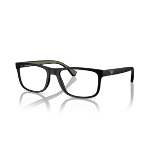 Emporio Armani EA3147 55mm Male Rectangle Eyeglasses - prescription-ready - 1 of 4