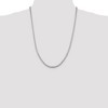 Black Bow Jewelry 3.25mm, Sterling Silver, Solid Box Chain Necklace - 2 of 4